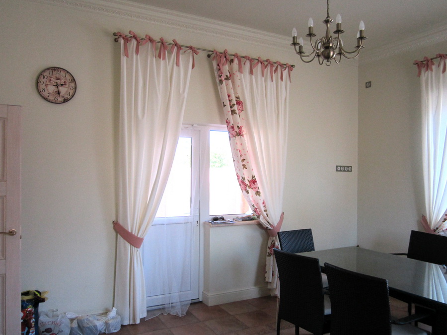 Шторы на  кухне
