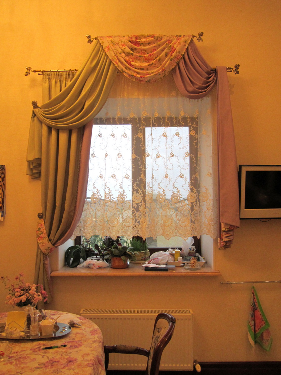 Шторы на  кухне