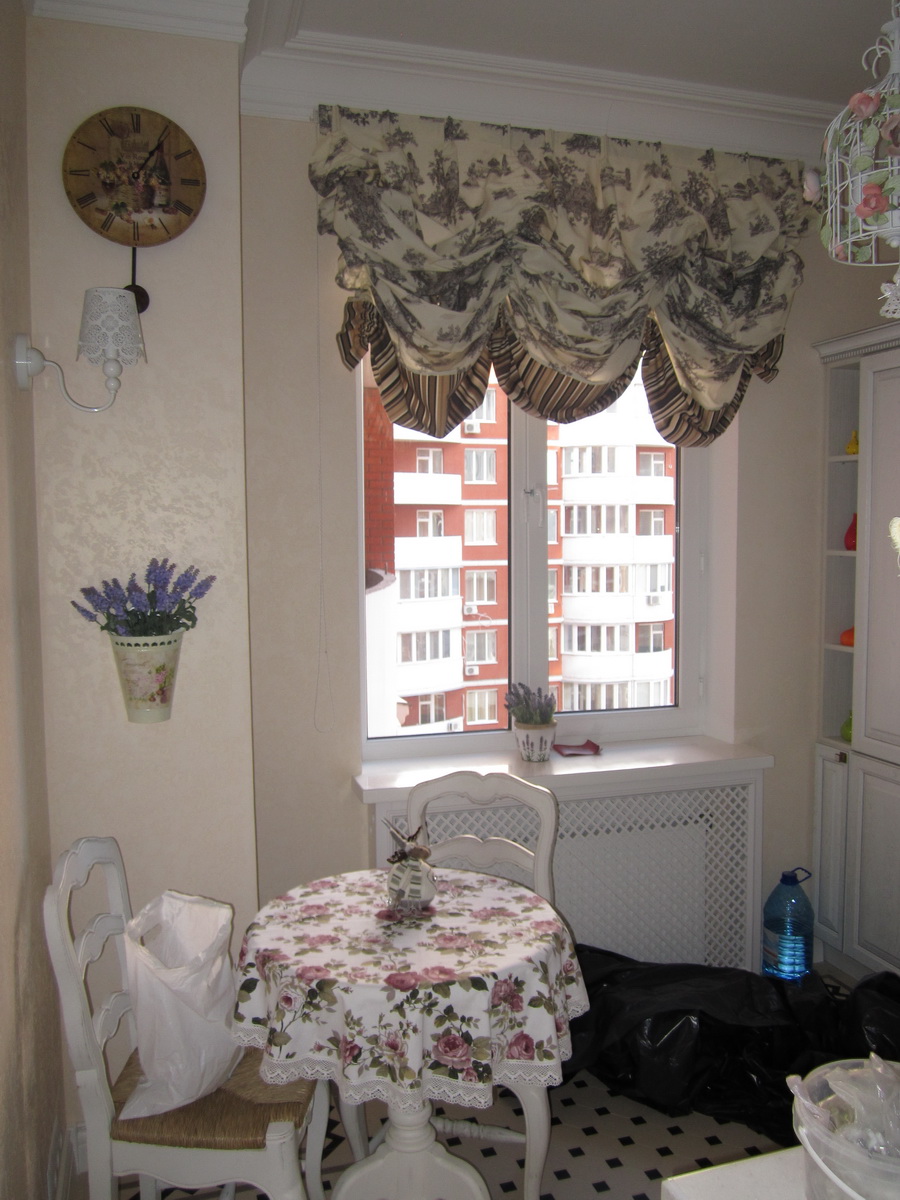Шторы на  кухне