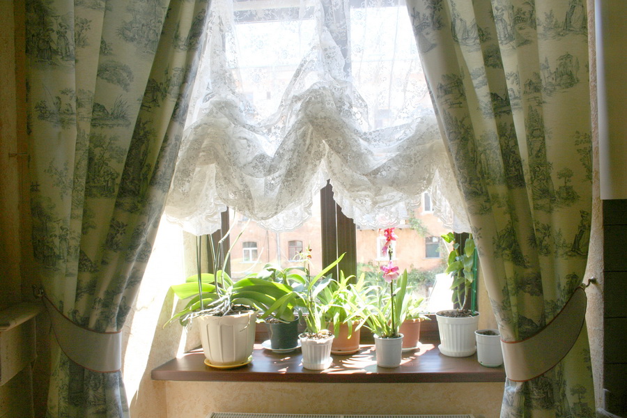 Шторы на  кухне