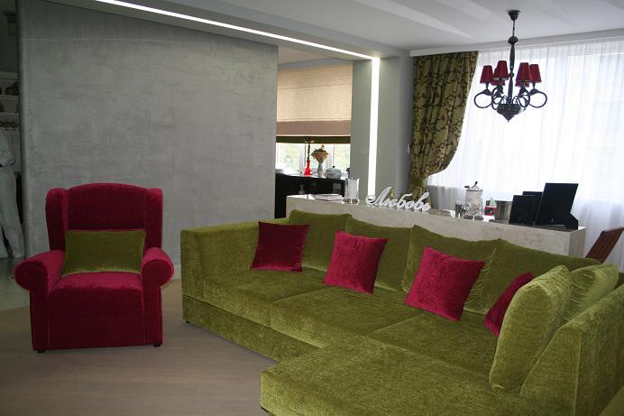 Квартира в современном стиле на пр-те Шевченко 