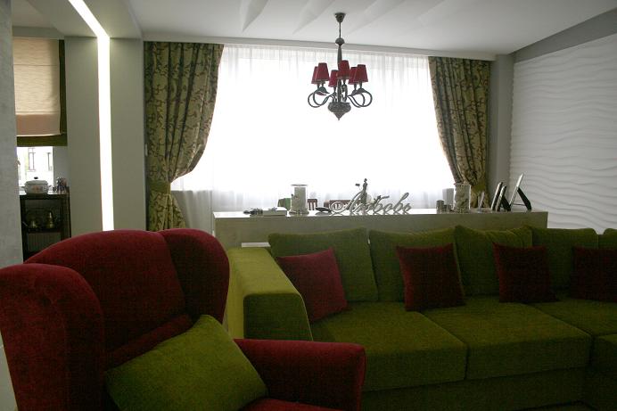 Квартира в современном стиле на пр-те Шевченко 