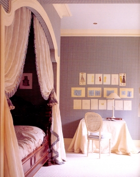 Романтическая спальня с альковом